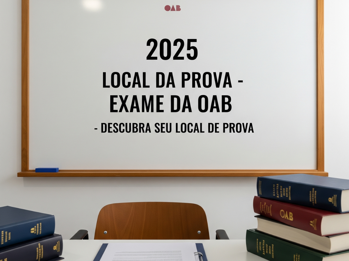 Descubra seu local de prova